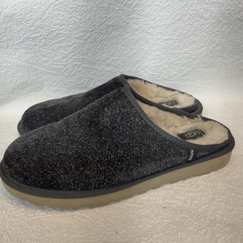 UGG Classic Slip on Shaggy Suede Casual Slippers Sandals Men 11 Vietnam